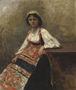 इतालवी लड़की, c.1872
